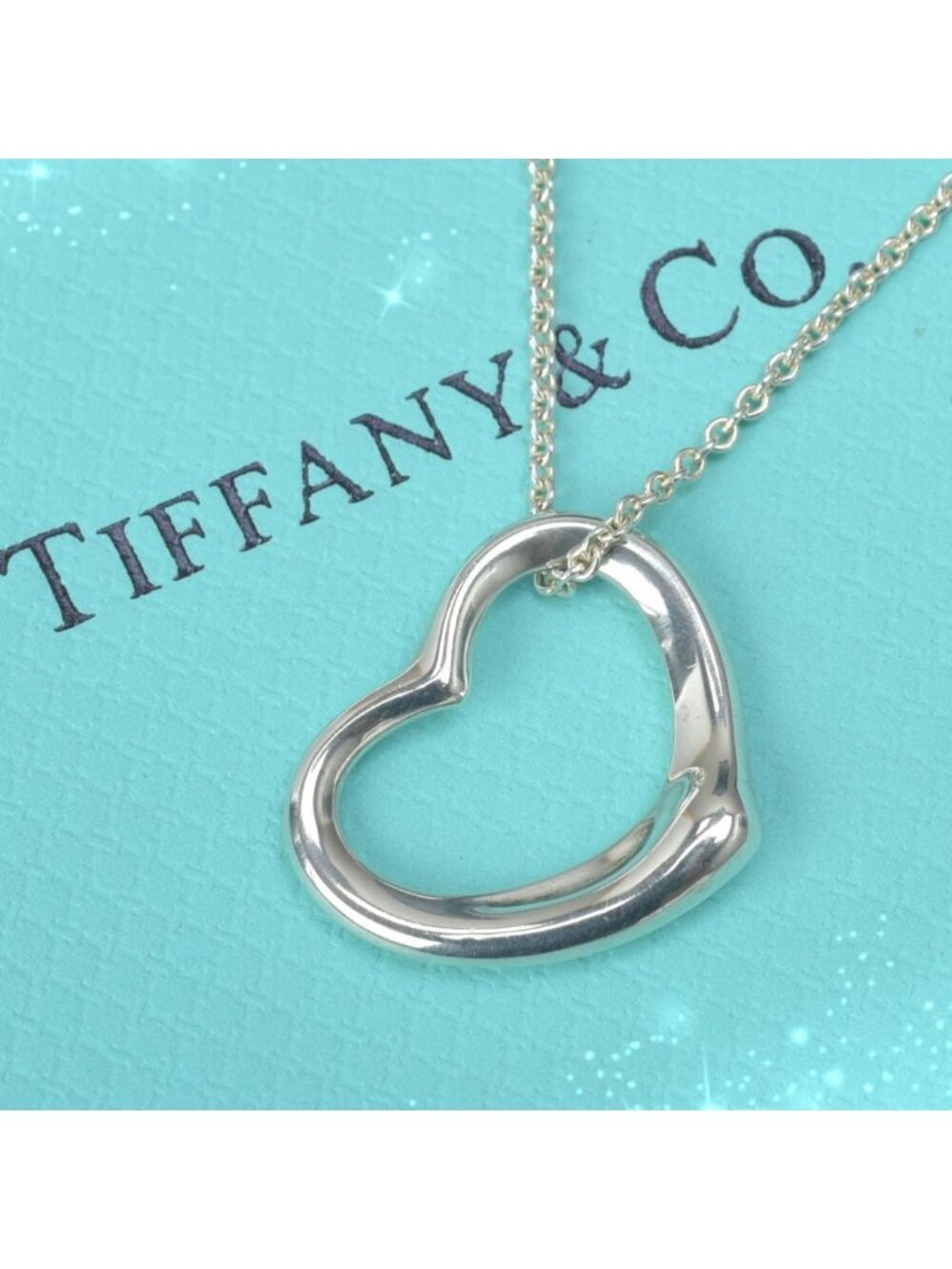 Tiffany & Co Open Heart 22 Necklace